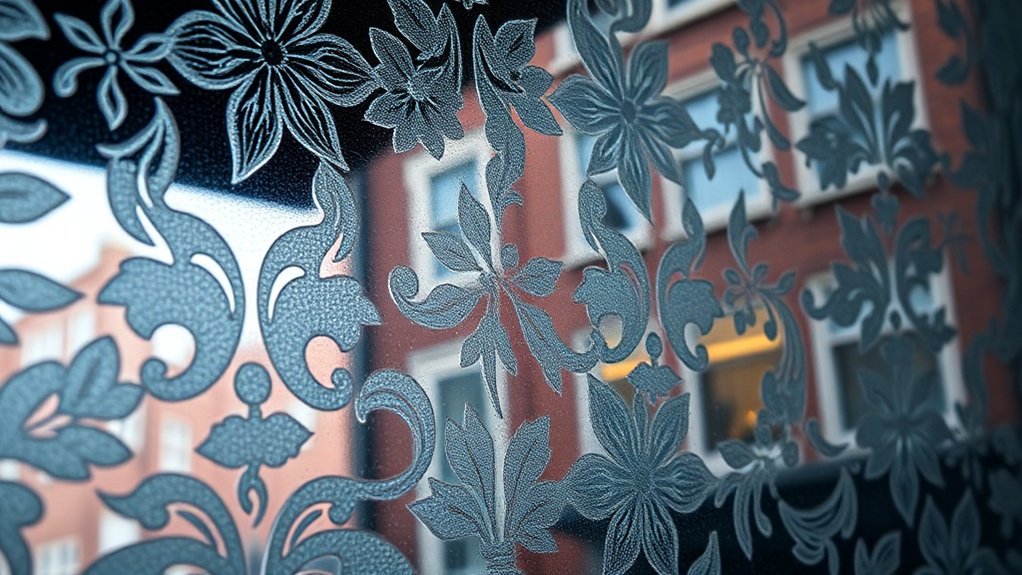 Patterned Decorative Glass Potters Bar